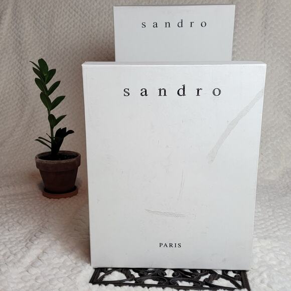 NIB Sandro Atomic Sneakers in Blue, Sz 40 / US 7M / 9W - Picture 11 of 13